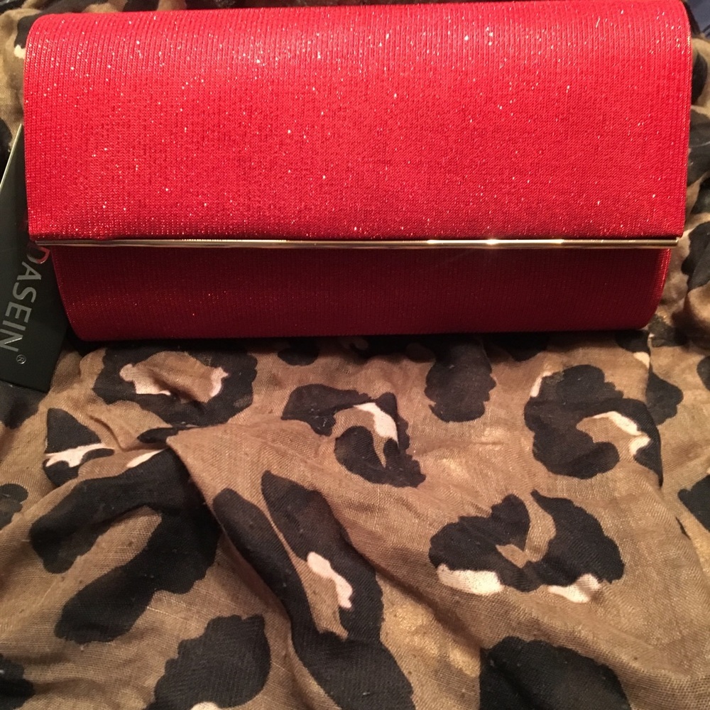 Women’s Red clutch
